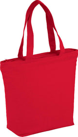 Maine 8oz Cotton Canvas Zippered Tote