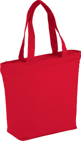 Maine 8oz Cotton Canvas Zippered Tote