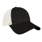 Bio-Washed Cotton Twill Front w/Soft Mesh Side & Back