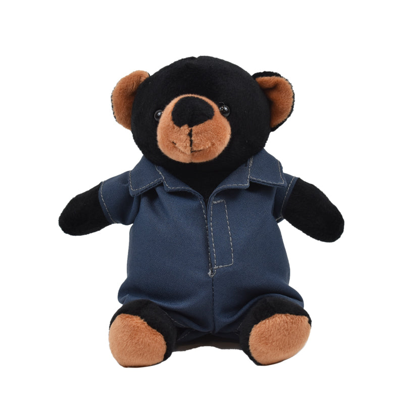 6" Mini Me Beau Bear w/T-Shirt