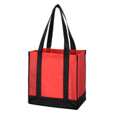 000440 Non-woven Two-tone Shopper Tote Bag