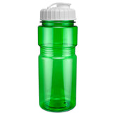 20 Oz. Translucent Recreation Bottle w/ Flip Top Lid