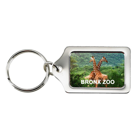 Silver Tombstone Key Tag