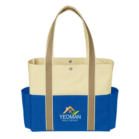 Tri-color Tote Bag