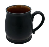 Economy Stockholm 14oz Black/Dark Yellow ceramic mug