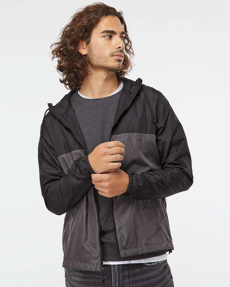 Independent Trading Co. Unisex Lightweight Windbreaker Full-Zip Jacket