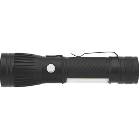 Channel LED / COB Rechargeable Flashlight