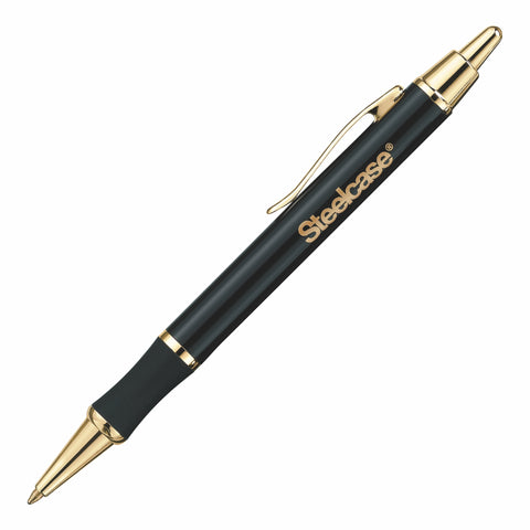 Westpoint Metal Plunger Action Pen w/ Gold or Silver Trim (Stock 3-5 Days)