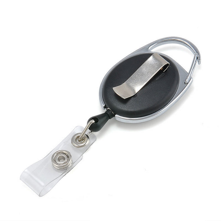 Oval Carabiner Badge Reel