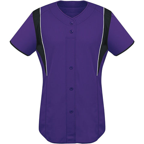Ladies' Faux Front Jersey