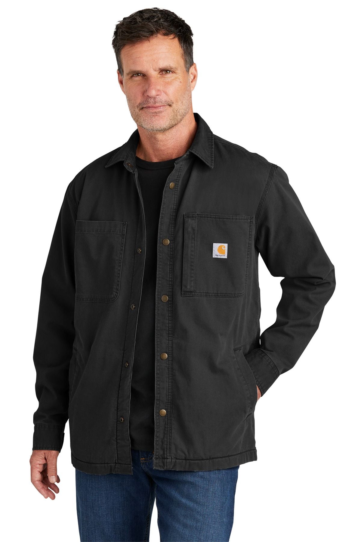 Carhartt® Rugged Flex® Fleece-Lined Shirt Jacket