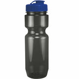 22 Oz. Translucent Bike Bottle w/ Flip Top Lid