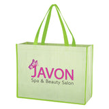 Matte Laminated Non-Woven Bahama Tote Bag