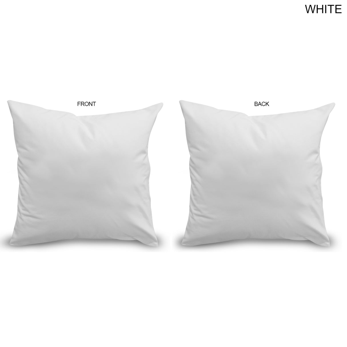 Sublimated Throw Cushion, 12x12, Invisible Zipper Closure, Removable insert, Cover is washable