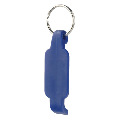 Plastic Bottle Opener w/ Key Ring
