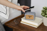 Set in Stone Wireless Charging Desk Clock