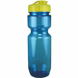 22 Oz. Translucent Bike Bottle w/ Flip Top Lid