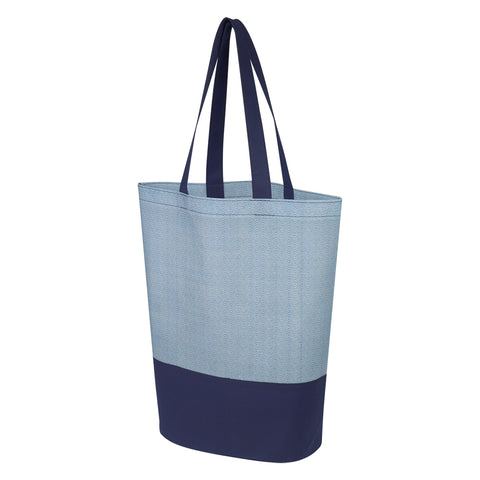 Herringbone Non-woven Tote Bag