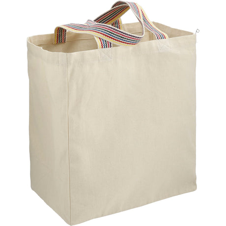 Rainbow Recycled 6oz Cotton Grocery Tote