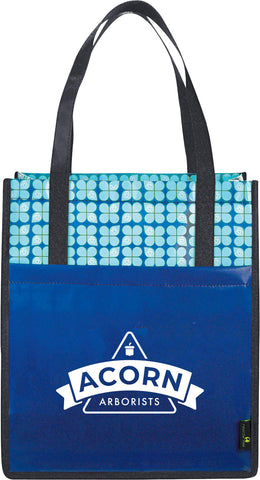 Big Grocery Laminated Non-Woven Tote