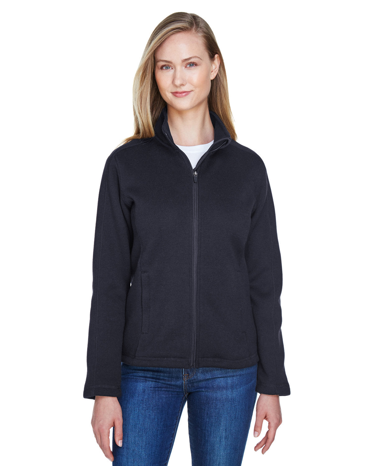 Devon and Jones Ladies' Bristol Full-Zip Sweater Fleece Jacket