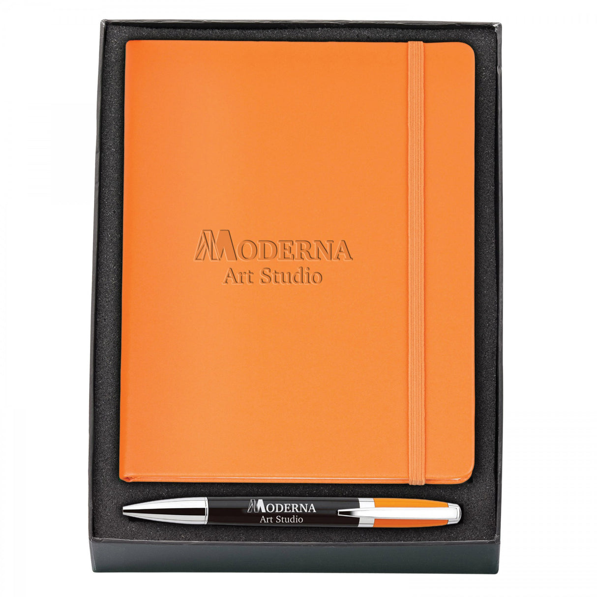 MELODY 2-TONE NEOSKINreg; PEN JOURNAL GIFT KIT