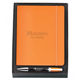 MELODY 2-TONE NEOSKINreg; PEN JOURNAL GIFT KIT