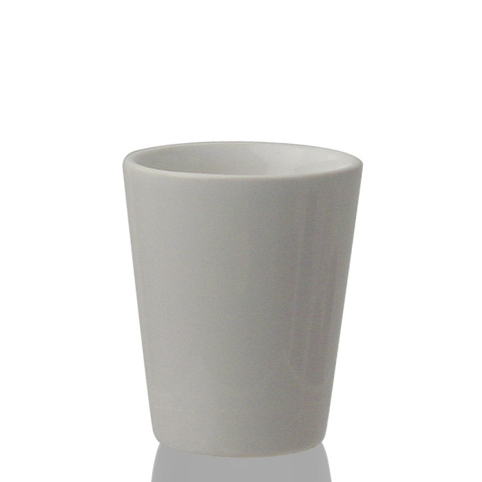 1.5 Oz. White Ceramic Shot Glass
