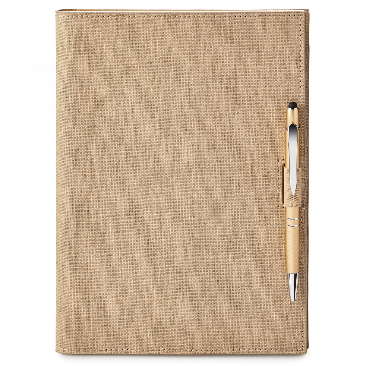 Linen Refillable Hard Cover Journal Combo