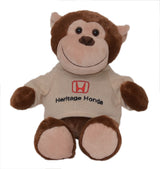11" Milo Monkey w/ Machine Knit Sweater Embroidered