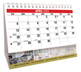 Scenes of Canada (English) Desk Tent Calendar