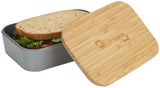 Bamboo Fiber Lunch Box with Cutting Board Lid