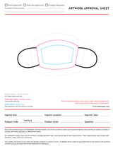 24 Hr Express Ship - Sublimated 2ply Antimicrobial Cloth Face mask available in EVERY COLOR