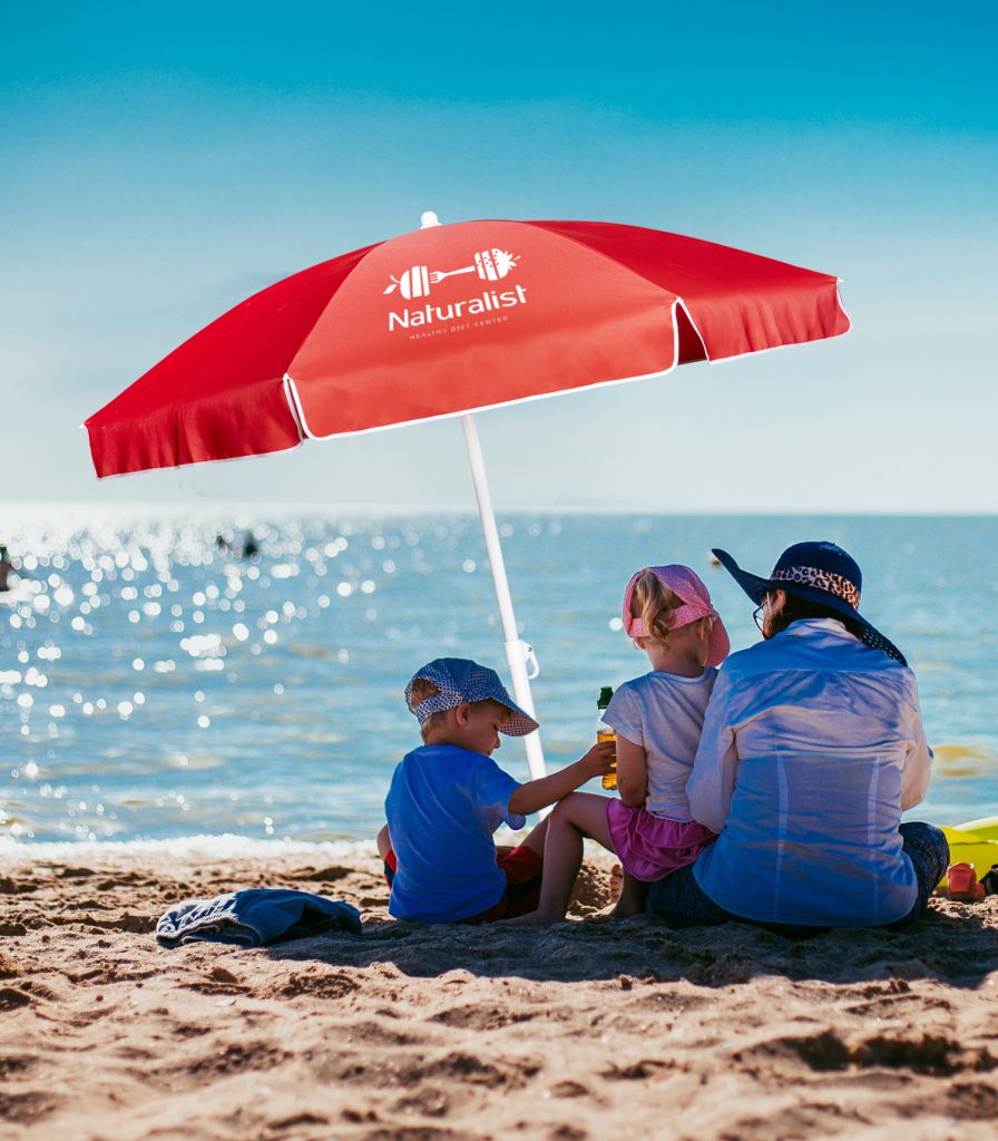 6' Deluxe Beach Umbrella