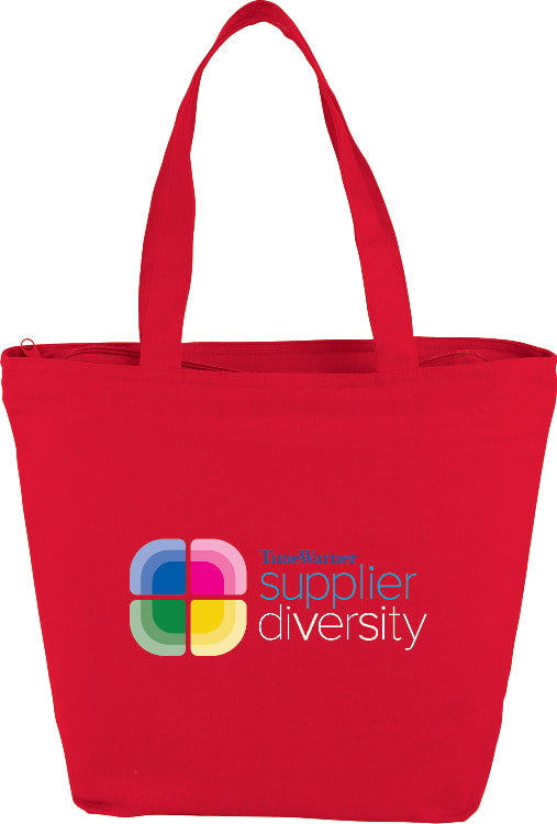 Maine 8oz Cotton Canvas Zippered Tote