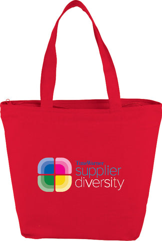 Maine 8oz Cotton Canvas Zippered Tote