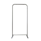 48Hr Quick Ship -3'W x 78"H EuroFit Straight Wall Display Kit, with Full Color Graphics Double Sided