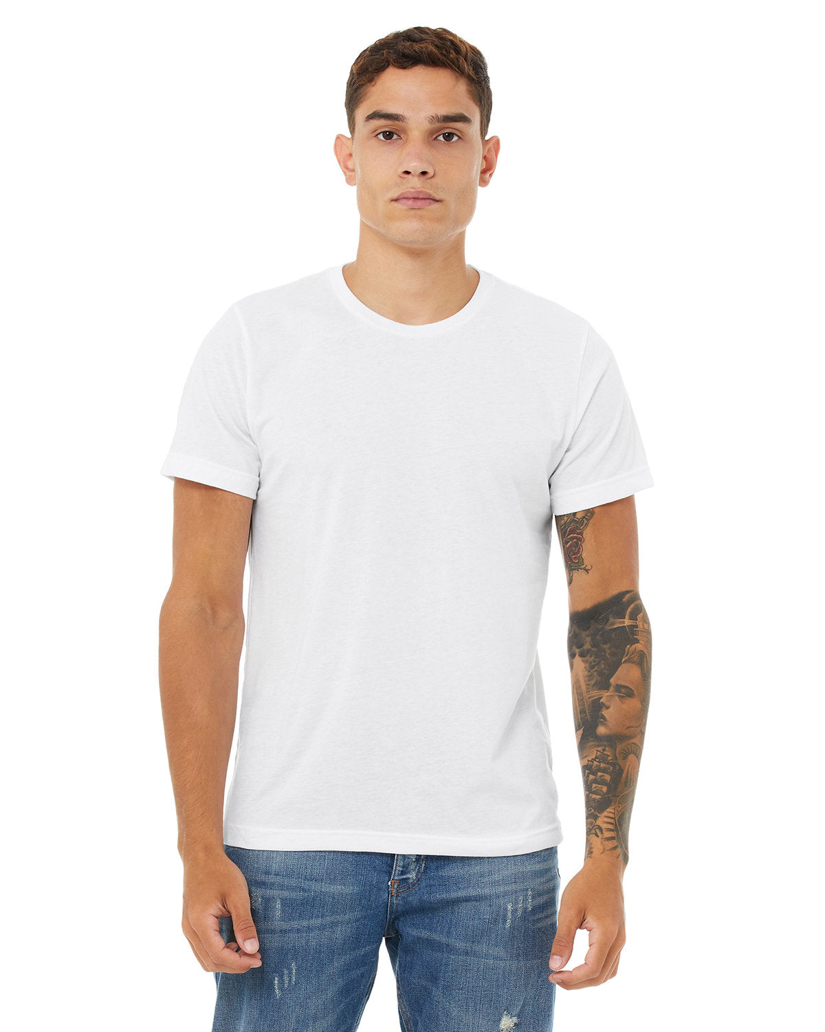 BELLA+CANVAS Unisex Poly-Cotton Short-Sleeve T-Shirt