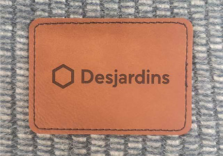 48 Hr Quick Ship - Wool Blanket Deluxe, 50x60, with Lasered logo patch, NO SETUP CHARGE