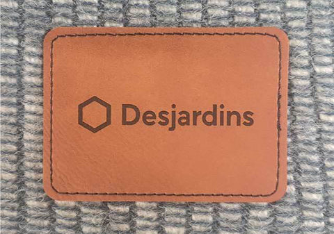 48 Hr Quick Ship - Wool Blanket Deluxe, 50x60, with Lasered logo patch, NO SETUP CHARGE