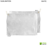 Microfiber Suede Shammy Golf Towel, 12x18, Nofold Grommet and Hook, Sublimated Edge to Edge 2 sides