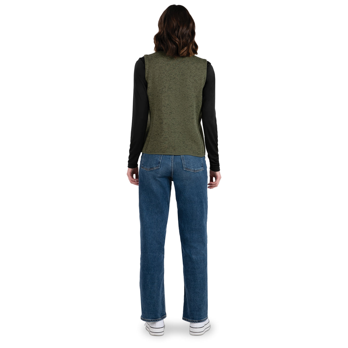 Ladies Alpine Sweater Fleece Vest