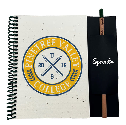 Seed Paper Journal w/ Sprout Pencil