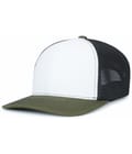Contrast Stitch Trucker PacFlex Snapback Cap