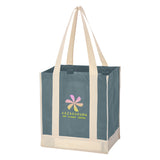 000440 Non-woven Two-tone Shopper Tote Bag