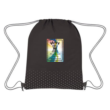 Connect The Dots Non-woven Drawstring Bag