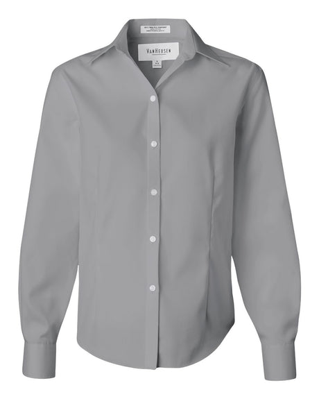 Van Heusen Women's Non-Iron Pinpoint Oxford Shirt