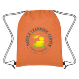 Crosshatch Non-woven Drawstring Bag