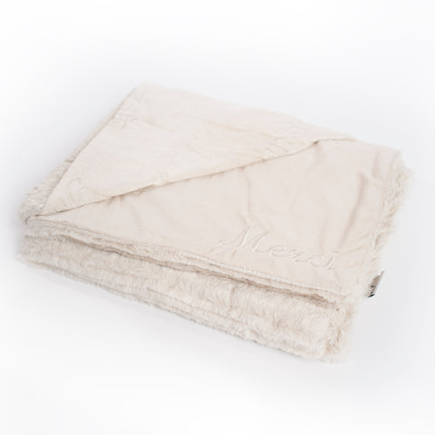 Thank You Velvafur Throw (Laser Patch)