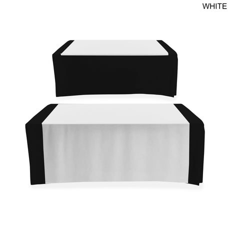 48 Hr Quick Ship - Sublimated Wider Table Runner, 60x60, Covers Front and Top of the table